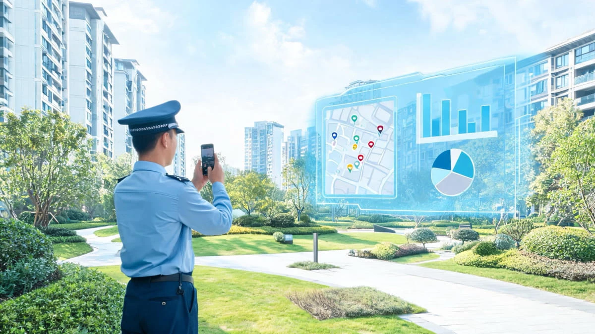 物业巡检巡检场景占位