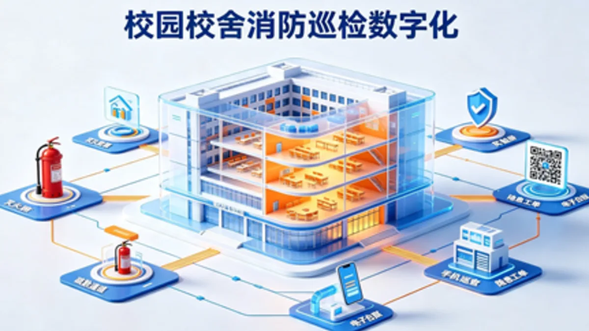 校园校舍消防巡检数字化，用什么系统不用高额定制？