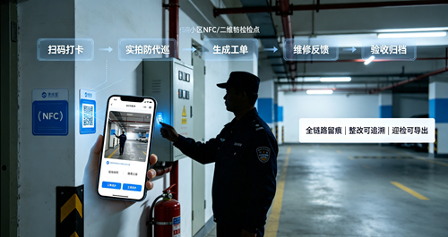 巡检流程示意图