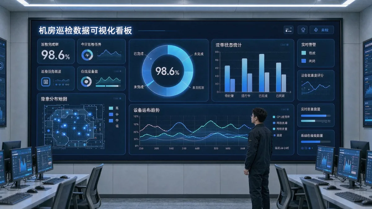 2026机房巡检系统怎么选？弱网离线打卡 + 设备周期点检 + 隐患闭环方案