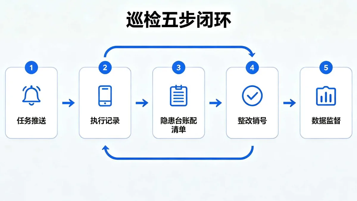 巡检五步闭环